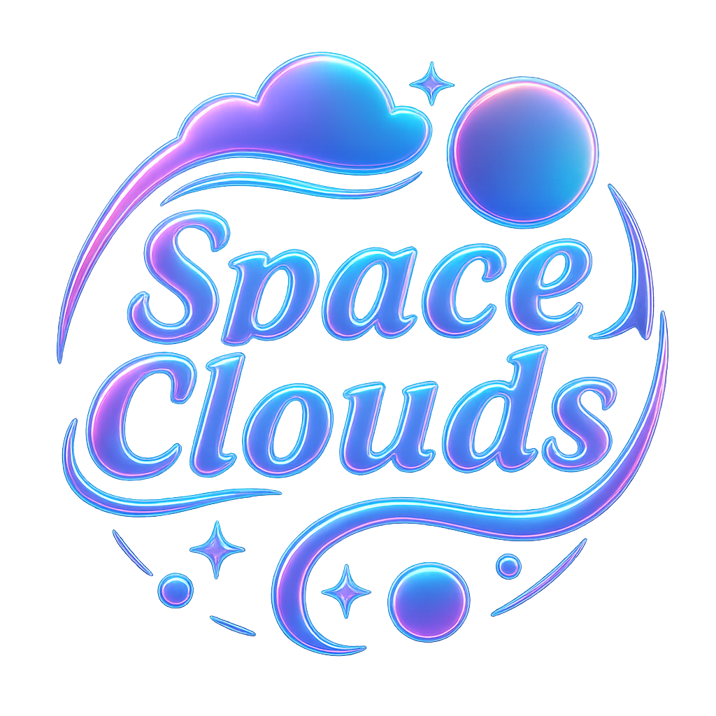 Space Clouds Logo
